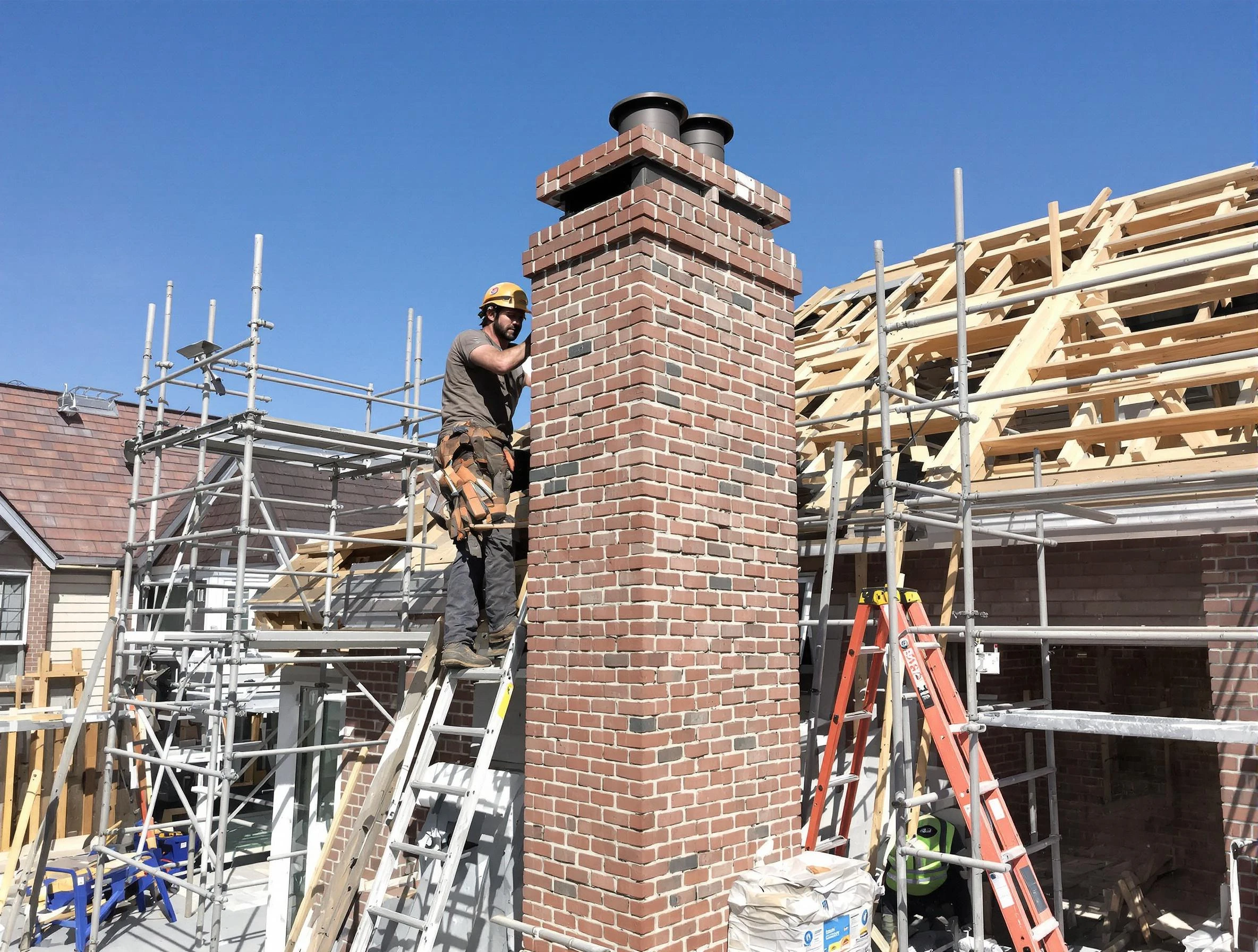 New chimney installation completed by Druid Hills Chimney Sweep in Druid Hills, GA